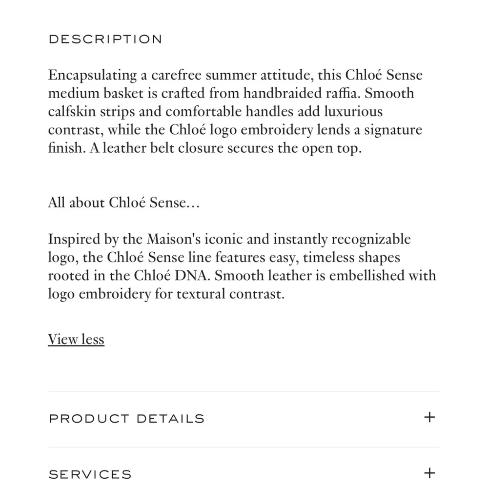 Chloè raffia purse - Picture 3 of 11